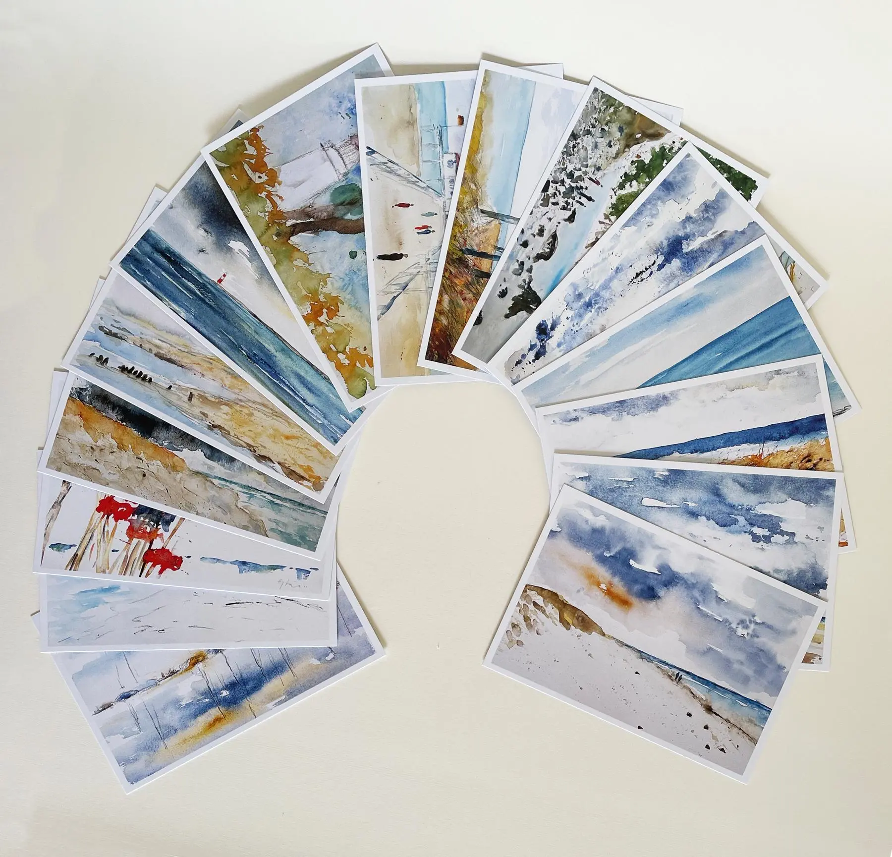 Bild: 9783957991201 | Wundervolle Ostsee Postkarten-Set | 15 Aquarell-Postkarten | Gaudeck