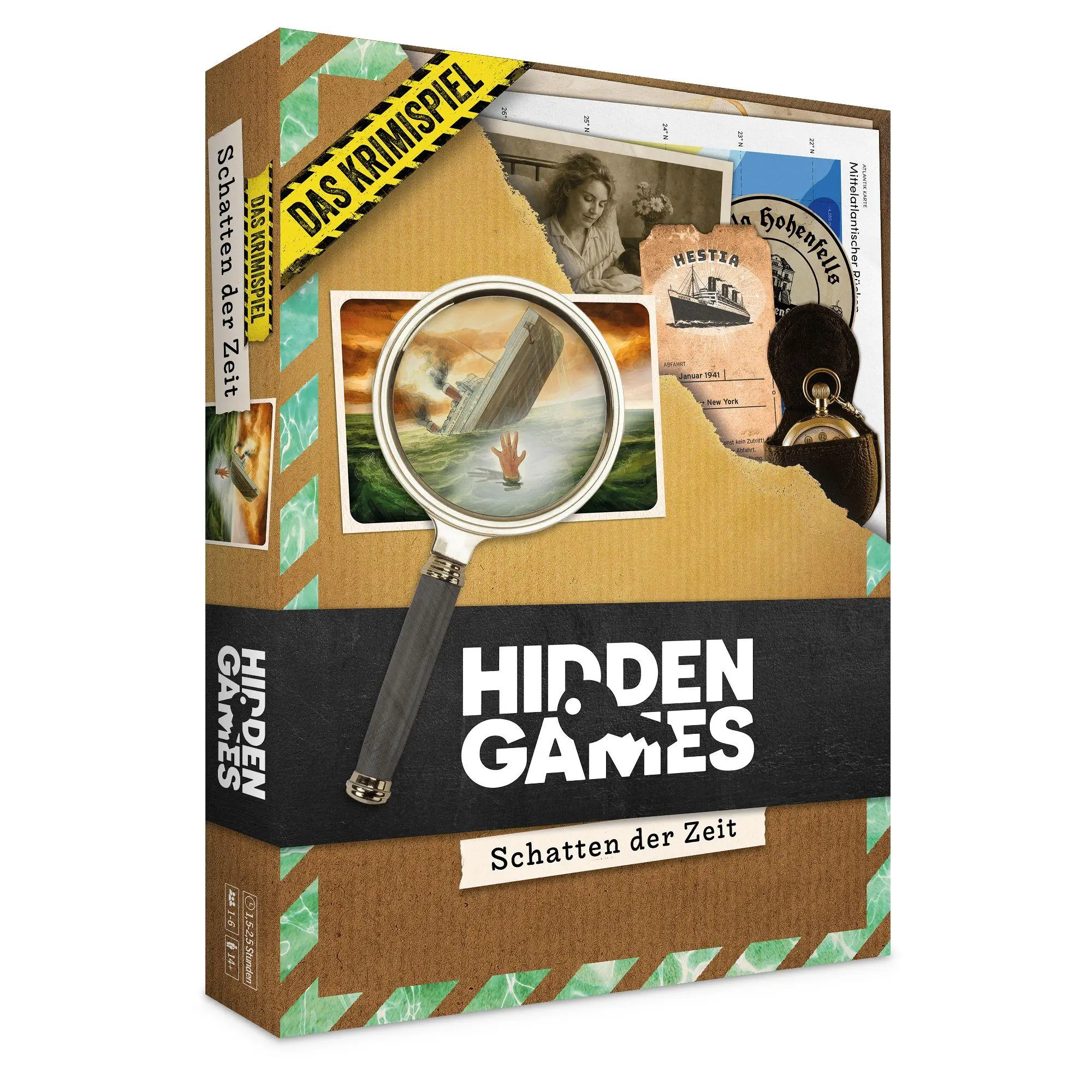Cover: 4260686491301 | Hidden Games Tatort: Schatten der Zeit | Spiel | HID00020 | Deutsch