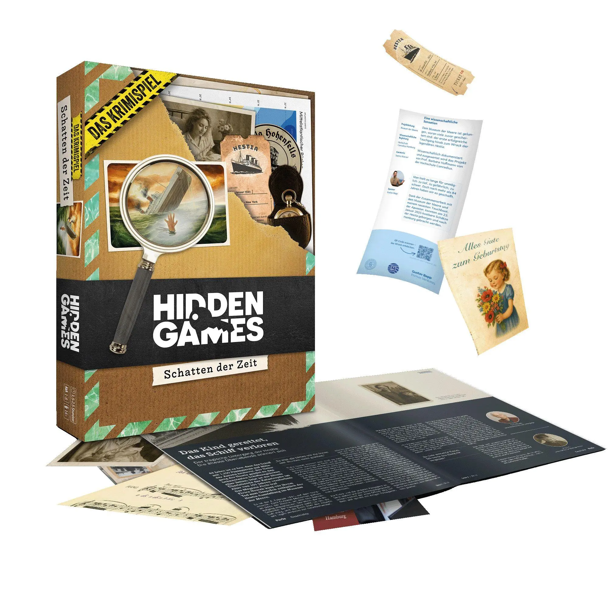 Bild: 4260686491301 | Hidden Games Tatort: Schatten der Zeit | Spiel | HID00020 | Deutsch