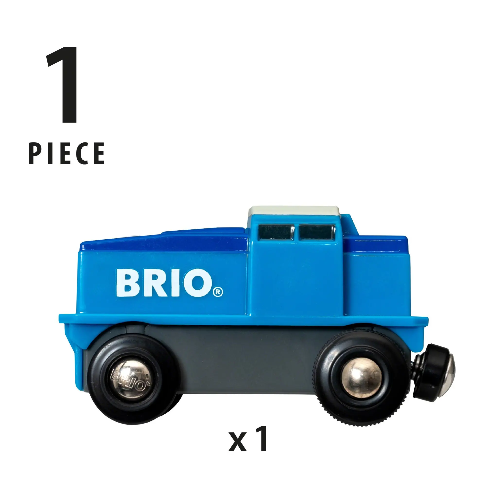 Bild: 7312350331301 | Blaue Batterie Frachtlok | Spiel | World | Deutsch | 2020 | BRIO AB
