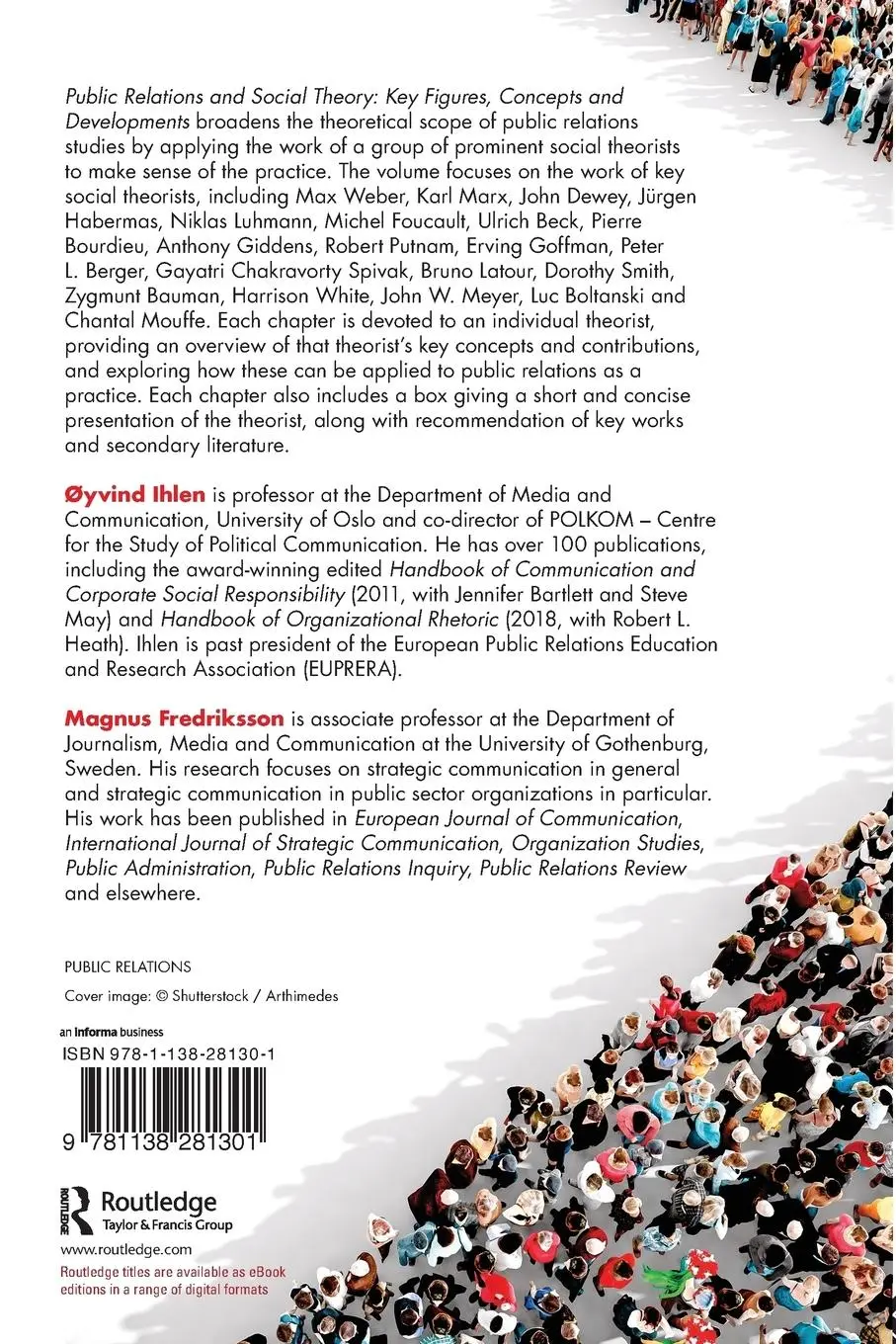 Rückseite: 9781138281301 | Public Relations and Social Theory | Øyvind Ihlen (u. a.) | Buch