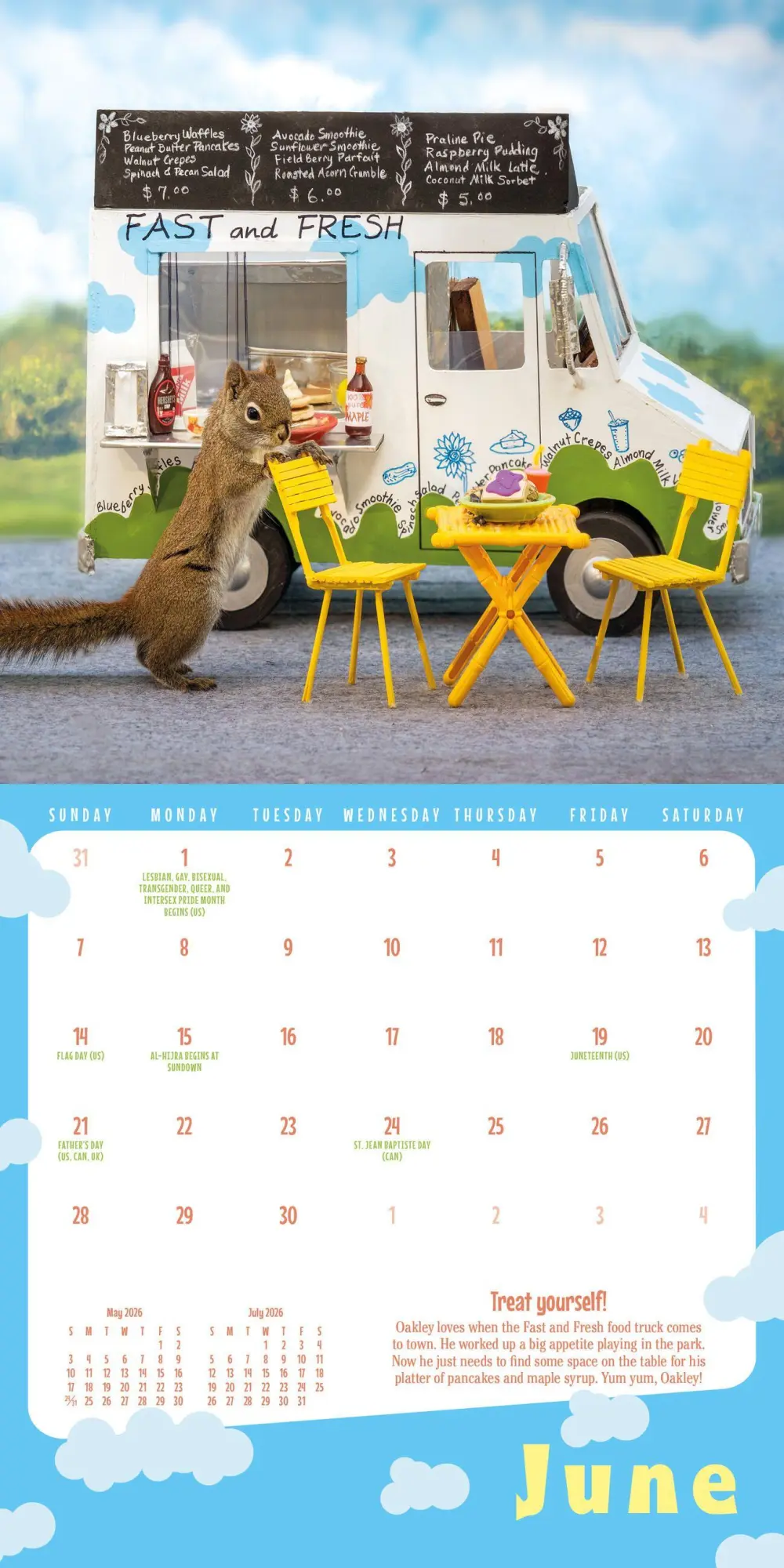Bild: 9781523531301 | Secret Life of Squirrels Mini Wall Calendar 2026 | Nancy Rose (u. a.)