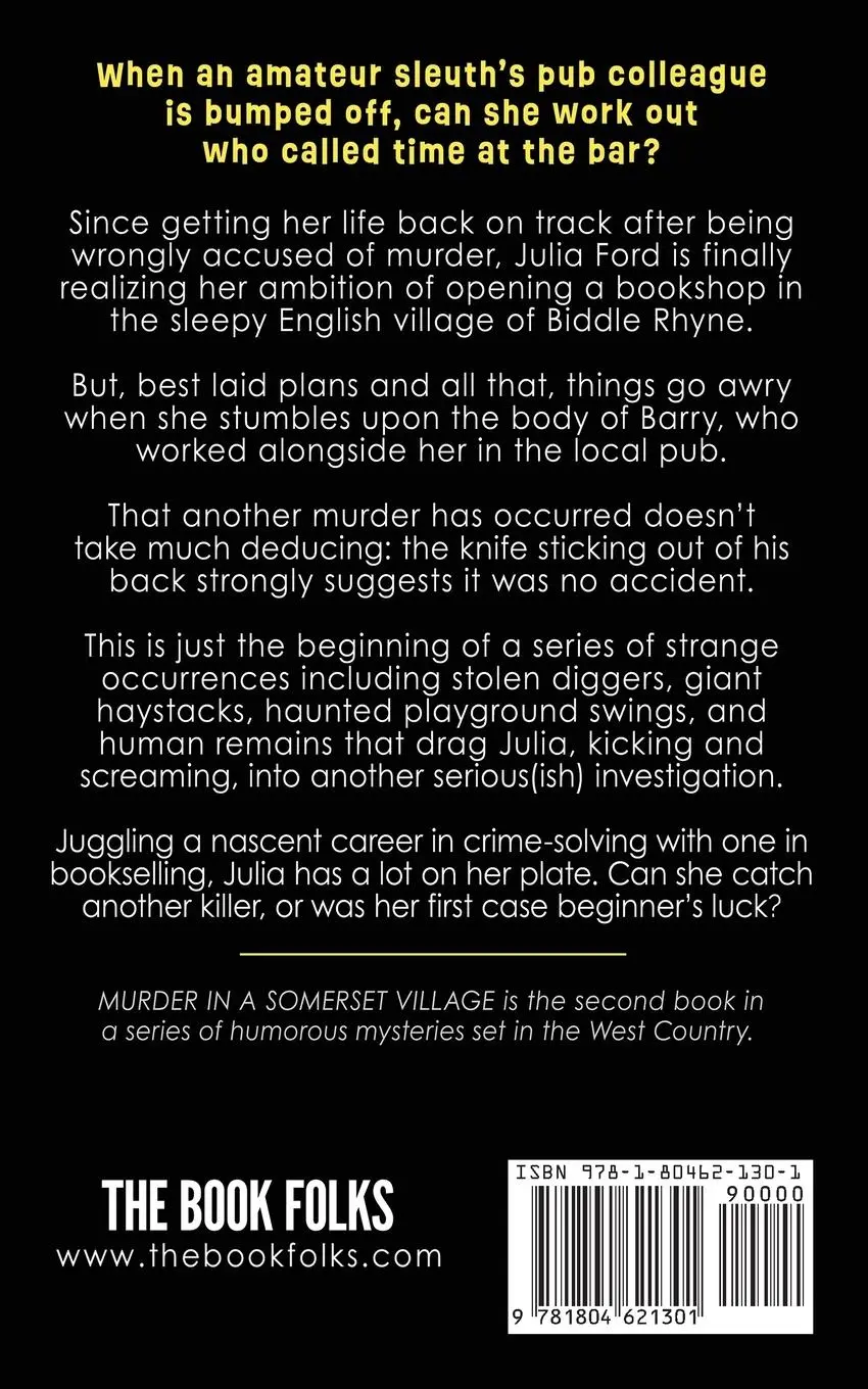 Rückseite: 9781804621301 | MURDER IN A SOMERSET VILLAGE | Utterly addictive cozy mystery fiction