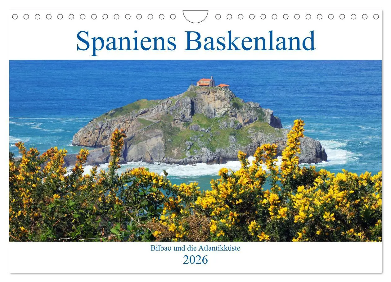 Cover: 9783457861301 | Spaniens Baskenland (Wandkalender 2026 DIN A4 quer), CALVENDO...