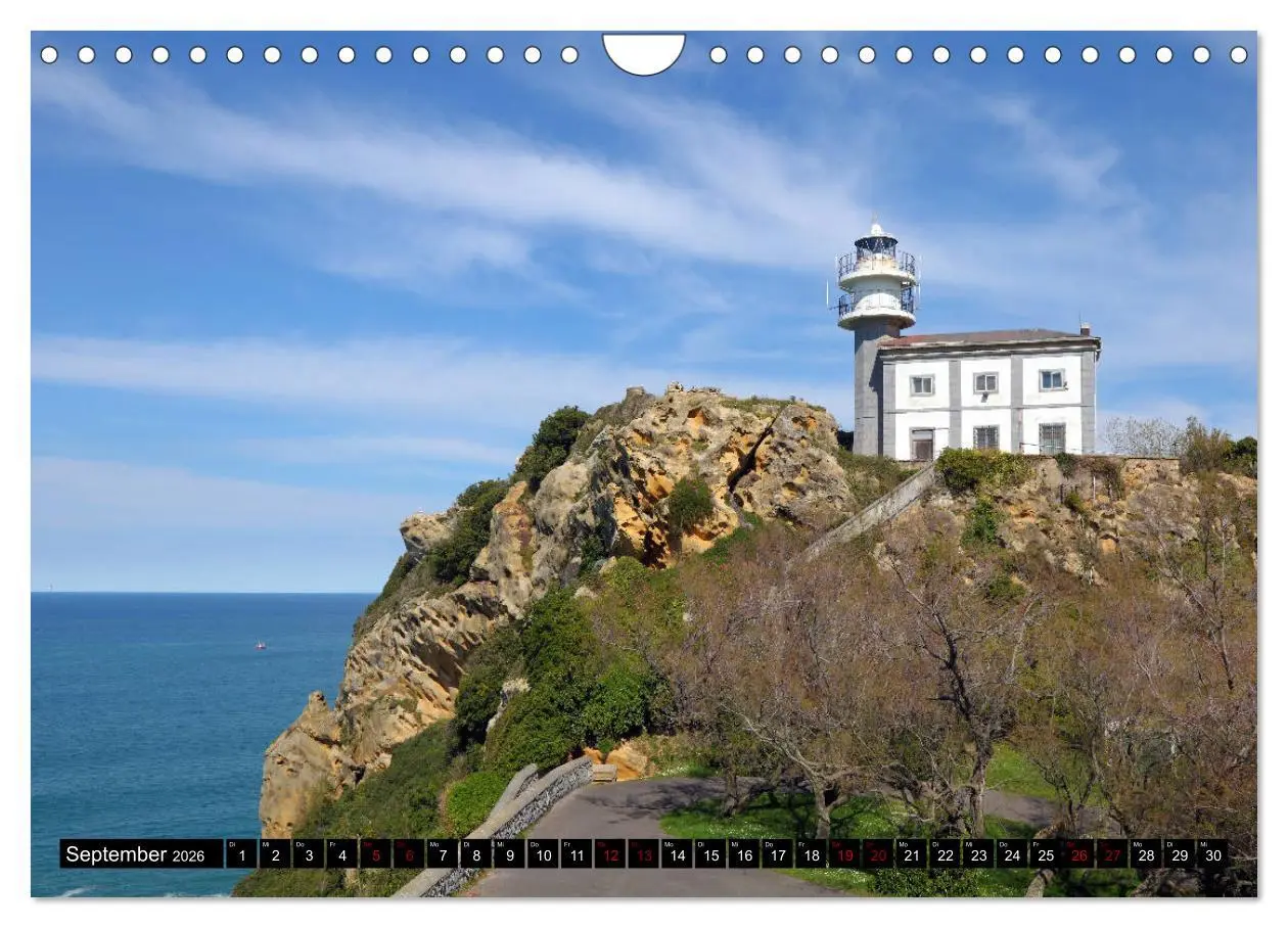 Bild: 9783457861301 | Spaniens Baskenland (Wandkalender 2026 DIN A4 quer), CALVENDO...