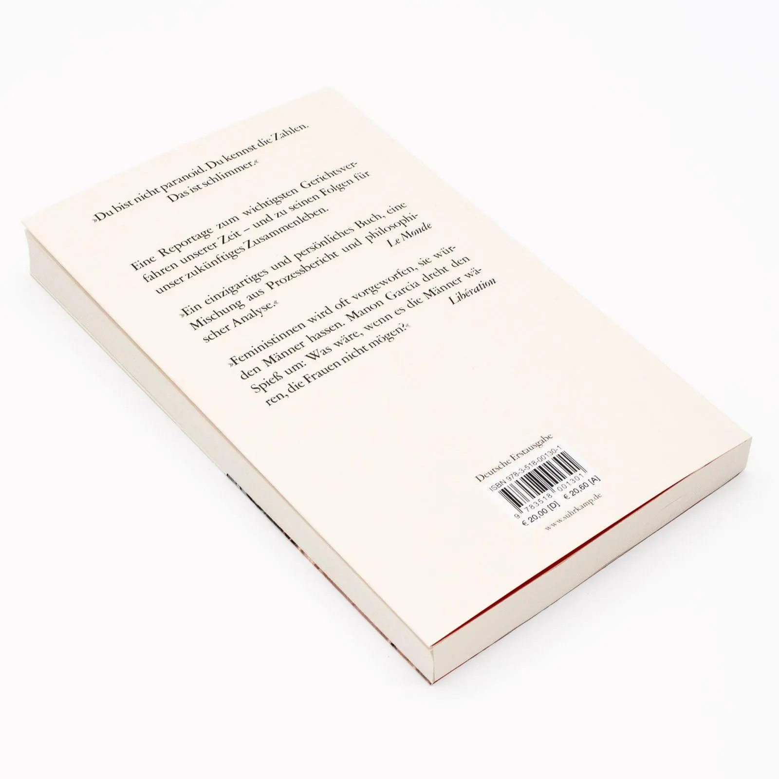 Bild: 9783518001301 | Mit Männern leben | Manon Garcia | Taschenbuch | edition suhrkamp