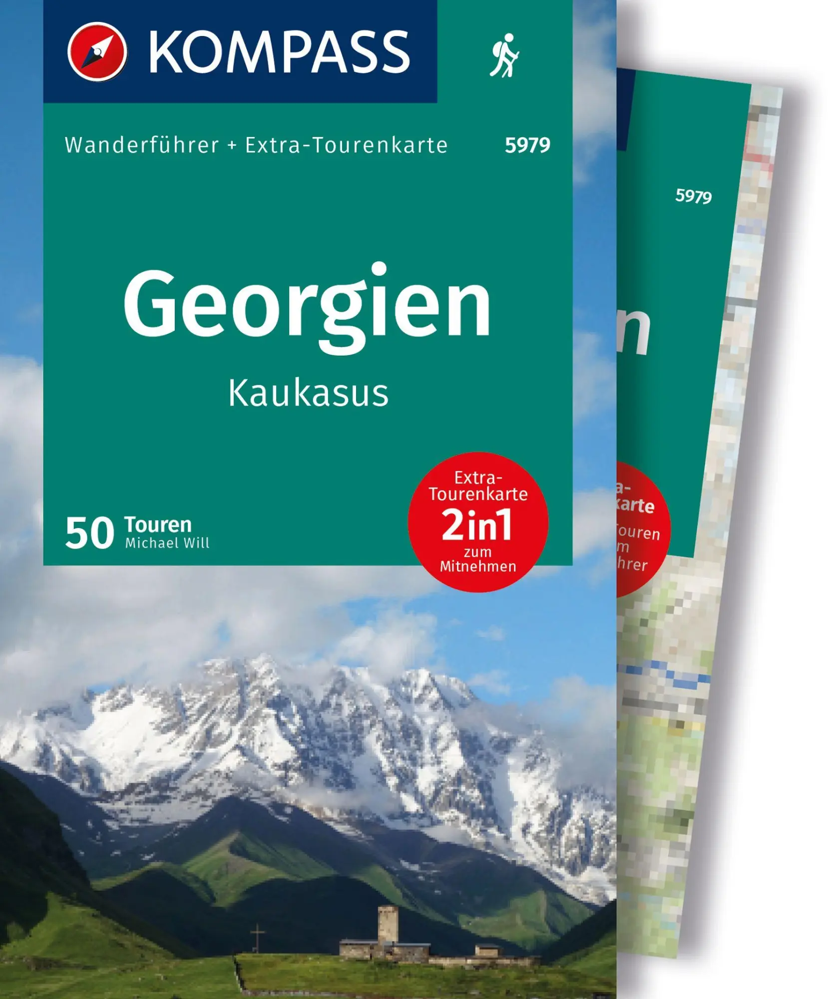 Cover: 9783991541301 | KOMPASS Wanderführer Georgien, Kaukasus, 50 Touren mit...
