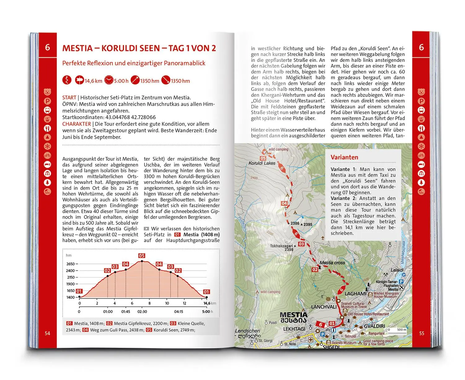 Bild: 9783991541301 | KOMPASS Wanderführer Georgien, Kaukasus, 50 Touren mit...