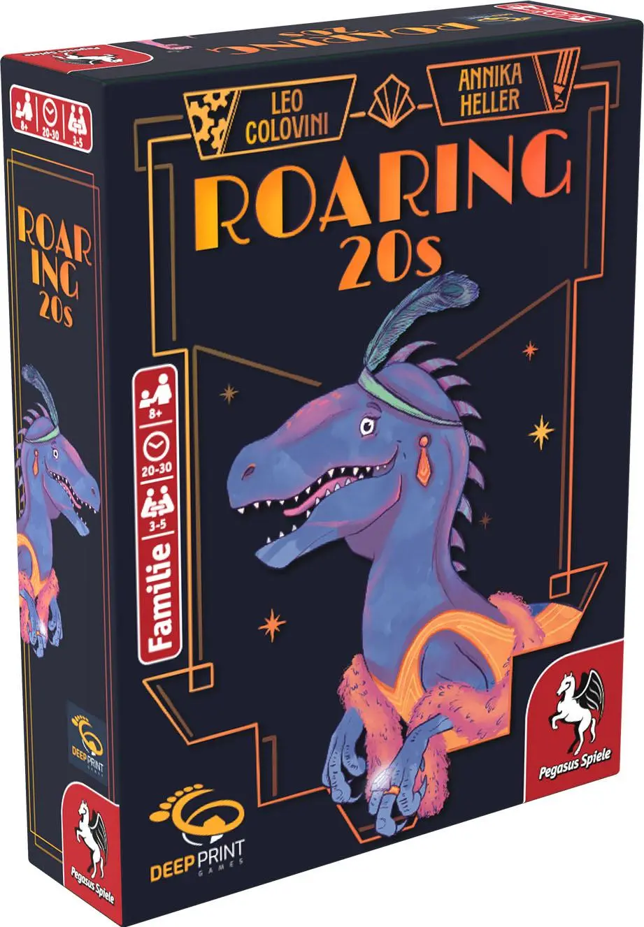 Cover: 4250231741401 | Roaring 20s (Deep Print Games) | Leo Colovini | Spiel | 57824G | 2024