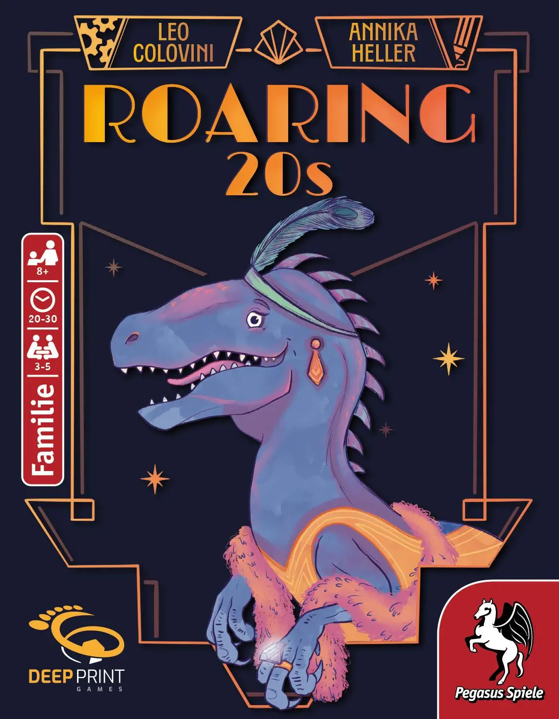 Bild: 4250231741401 | Roaring 20s (Deep Print Games) | Leo Colovini | Spiel | 57824G | 2024