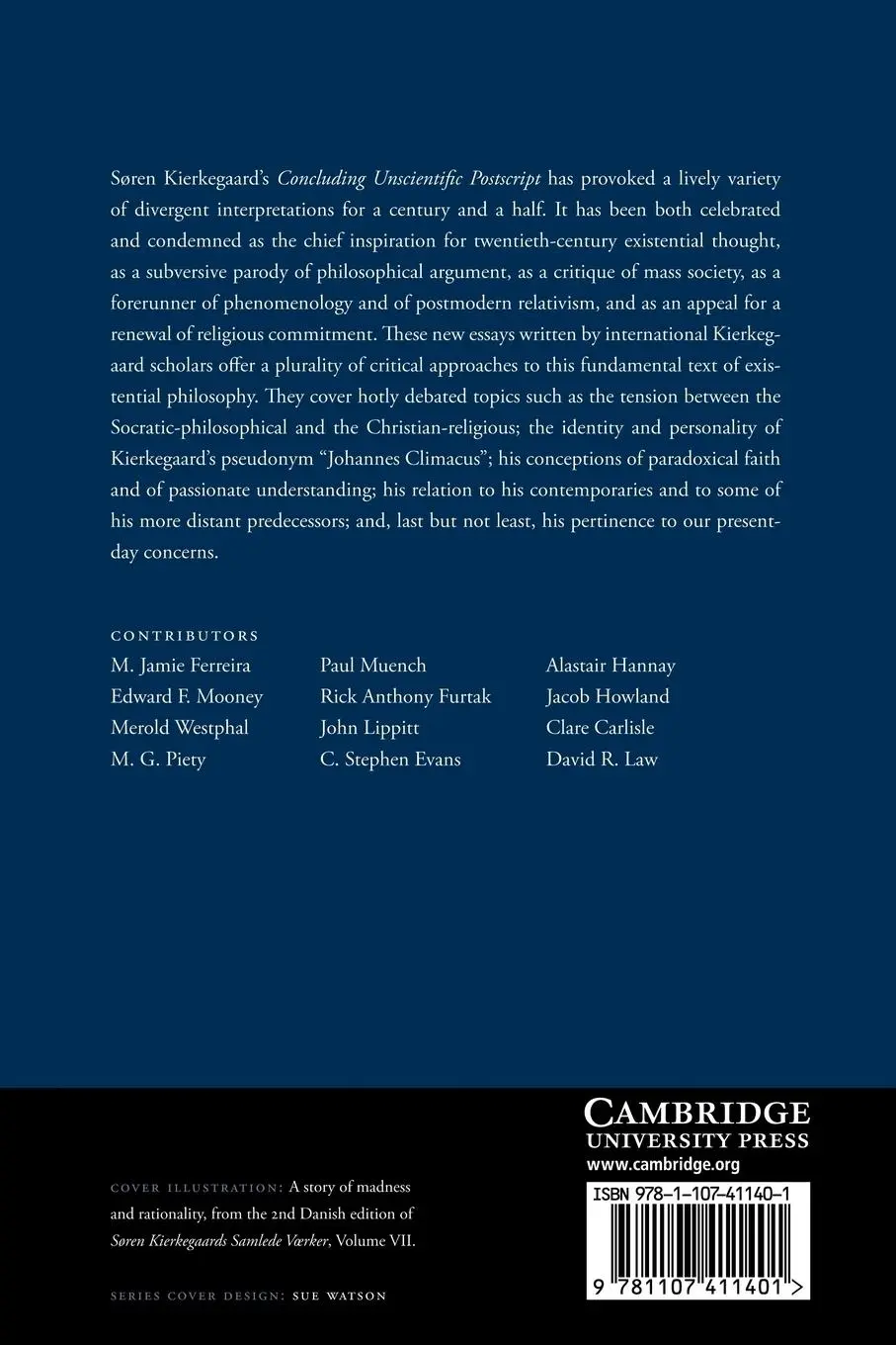 Rückseite: 9781107411401 | Kierkegaard's 'Concluding Unscientific PostScript' | A Critical Guide