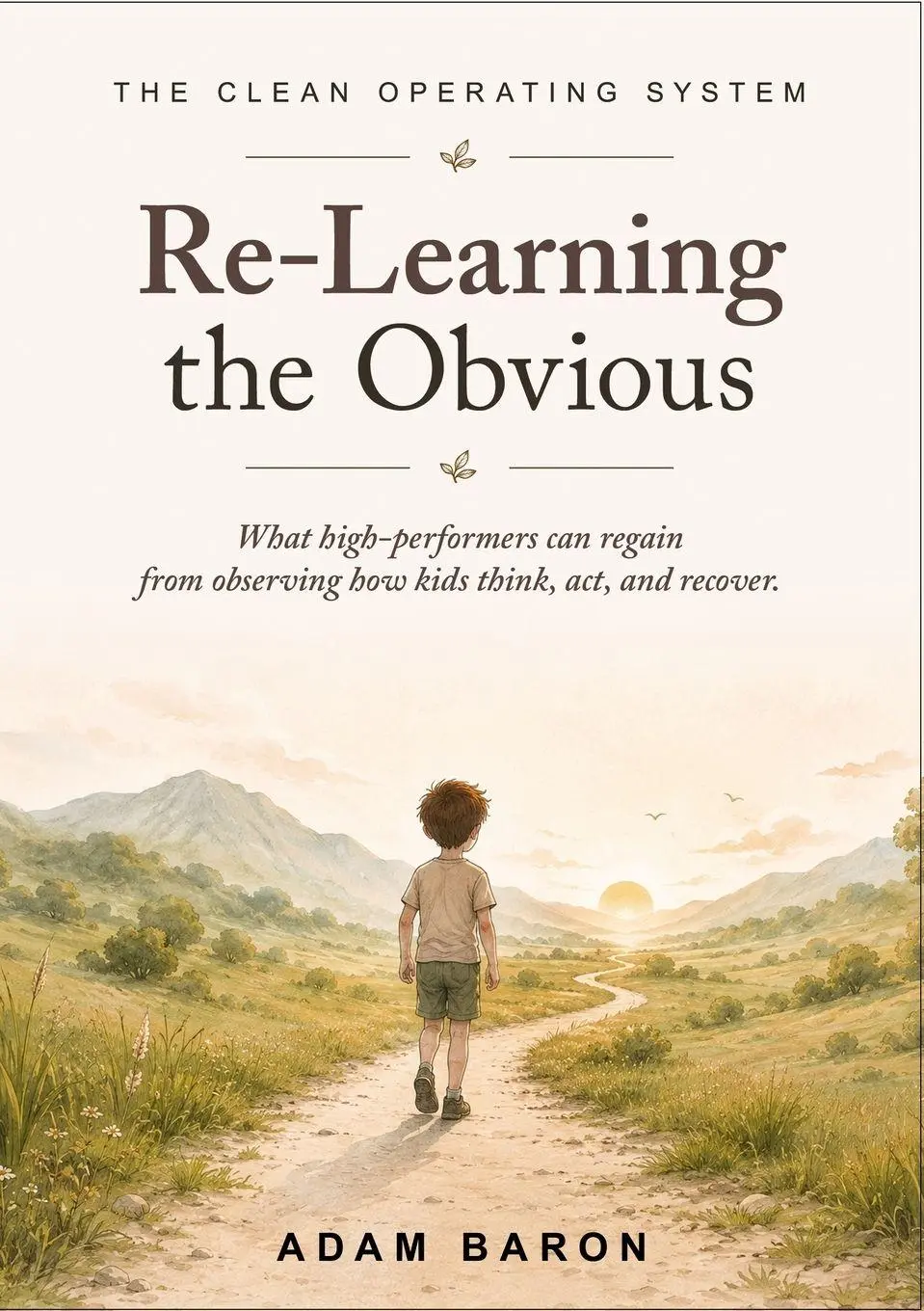 Cover: 9782839951401 | Re-Learning The Obvious | Adam Baron | Taschenbuch | Englisch | 2026