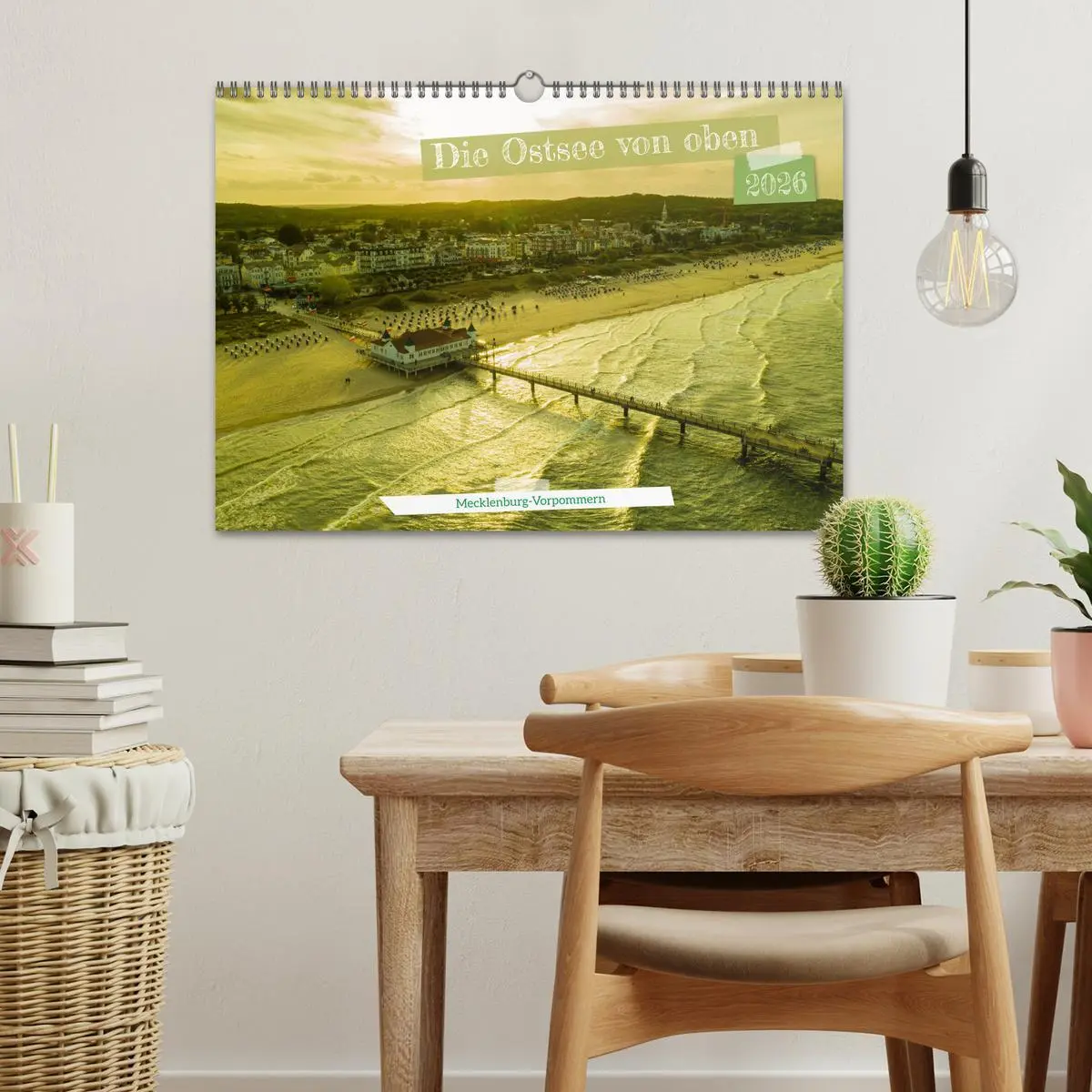 Bild: 9783457541401 | Die Ostsee von oben, Mecklenburg-Vorpommern (Wandkalender 2026 DIN...