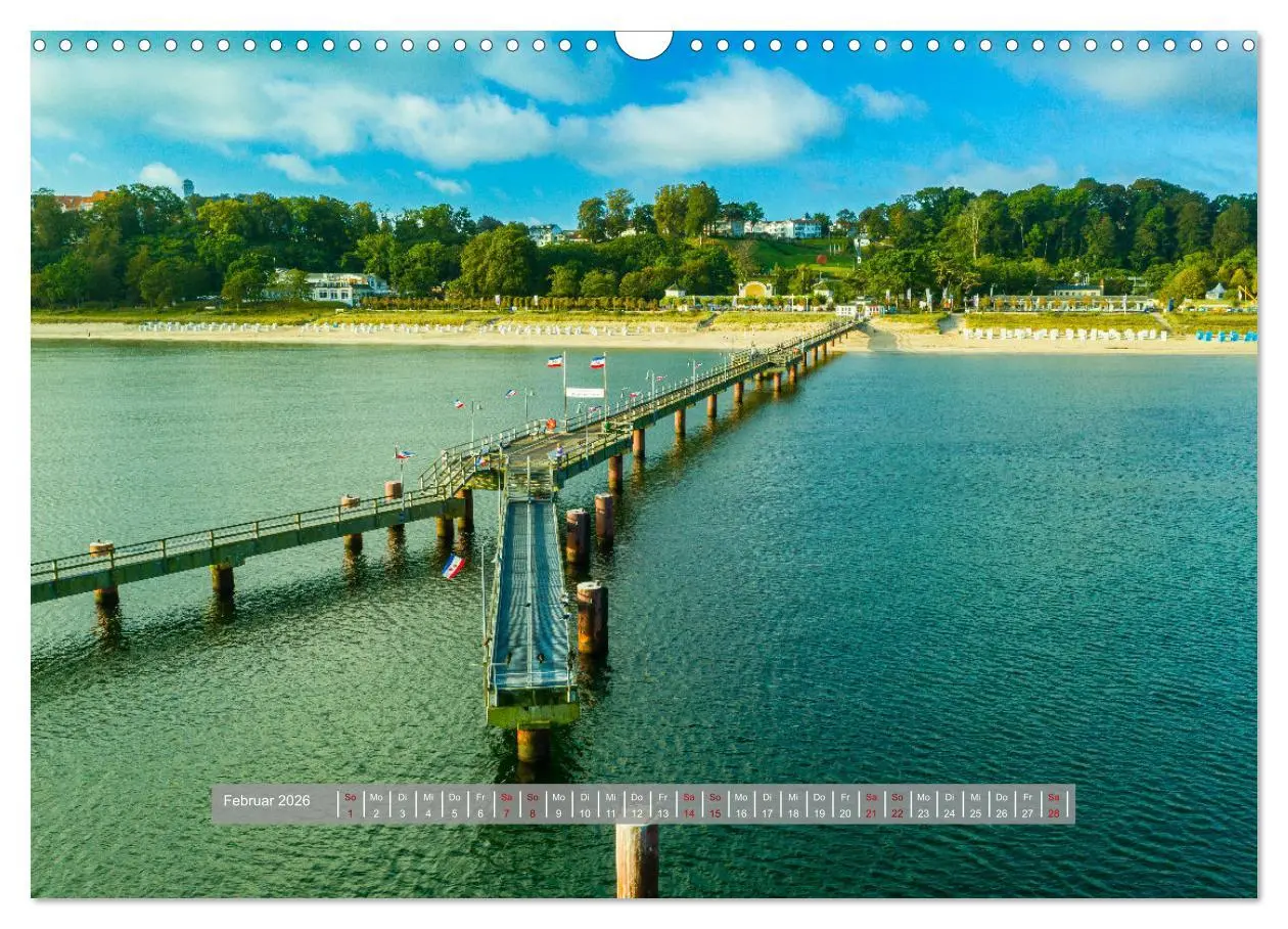 Bild: 9783457541401 | Die Ostsee von oben, Mecklenburg-Vorpommern (Wandkalender 2026 DIN...