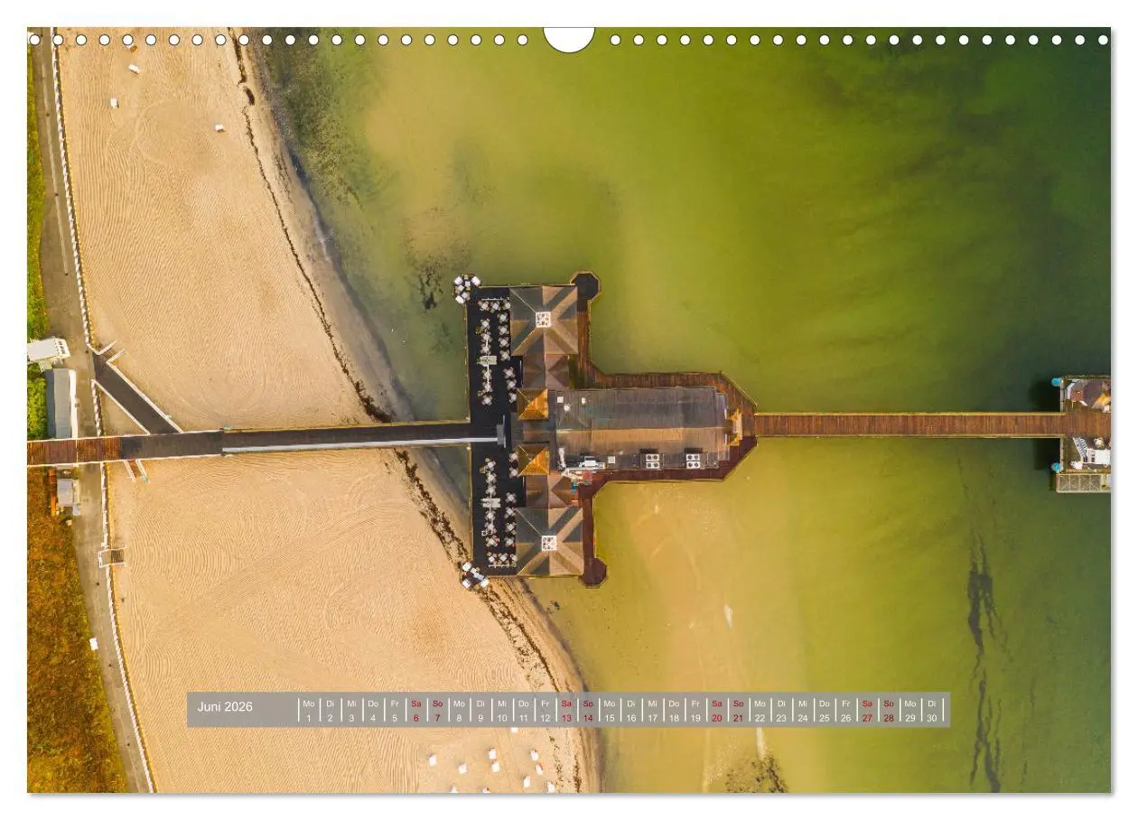 Bild: 9783457541401 | Die Ostsee von oben, Mecklenburg-Vorpommern (Wandkalender 2026 DIN...