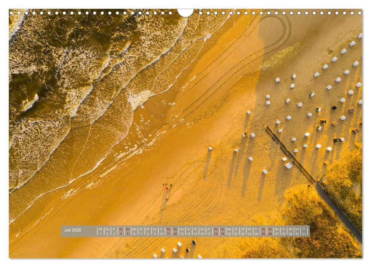 Bild: 9783457541401 | Die Ostsee von oben, Mecklenburg-Vorpommern (Wandkalender 2026 DIN...