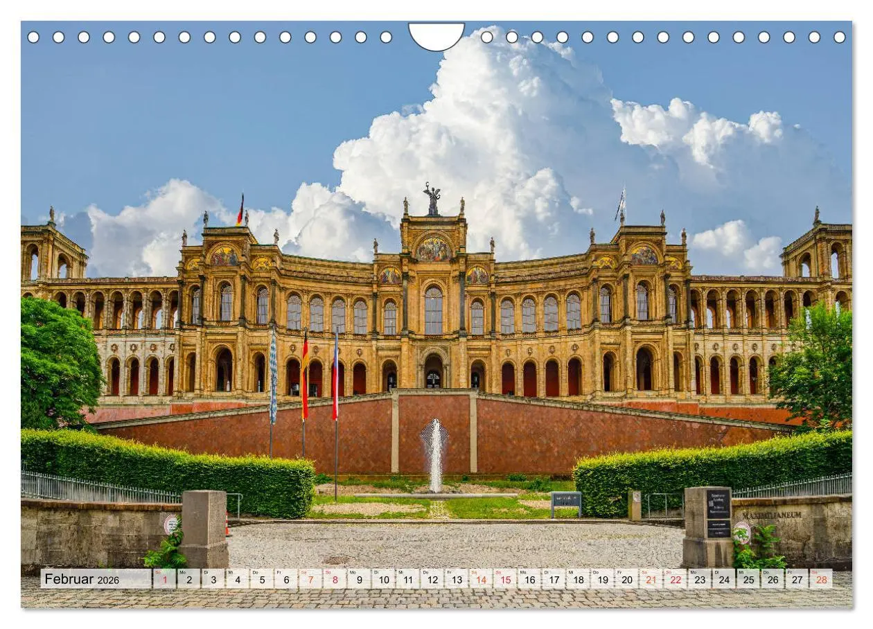 Bild: 9783457781401 | München Impressionen (Wandkalender 2026 DIN A4 quer), CALVENDO...