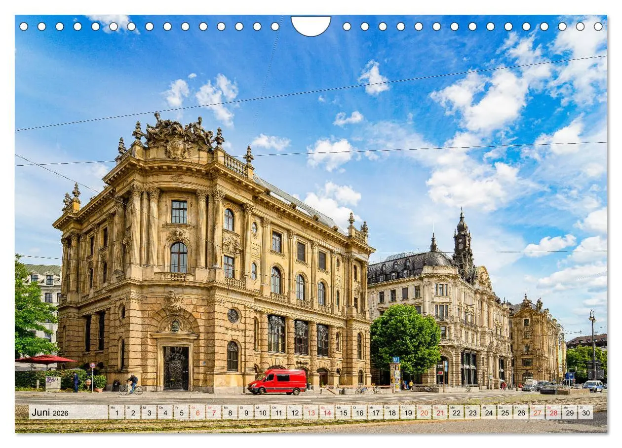 Bild: 9783457781401 | München Impressionen (Wandkalender 2026 DIN A4 quer), CALVENDO...