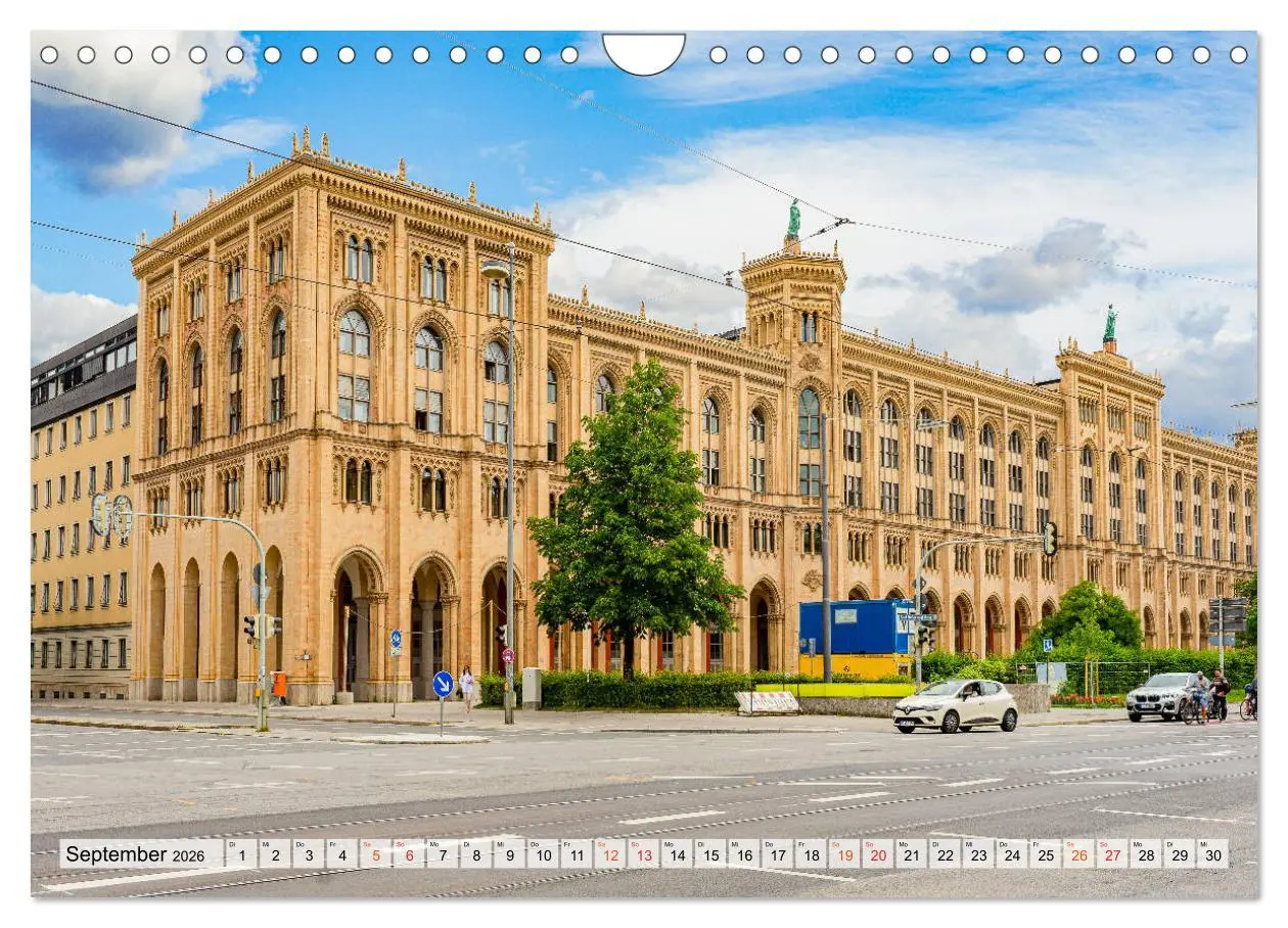 Bild: 9783457781401 | München Impressionen (Wandkalender 2026 DIN A4 quer), CALVENDO...