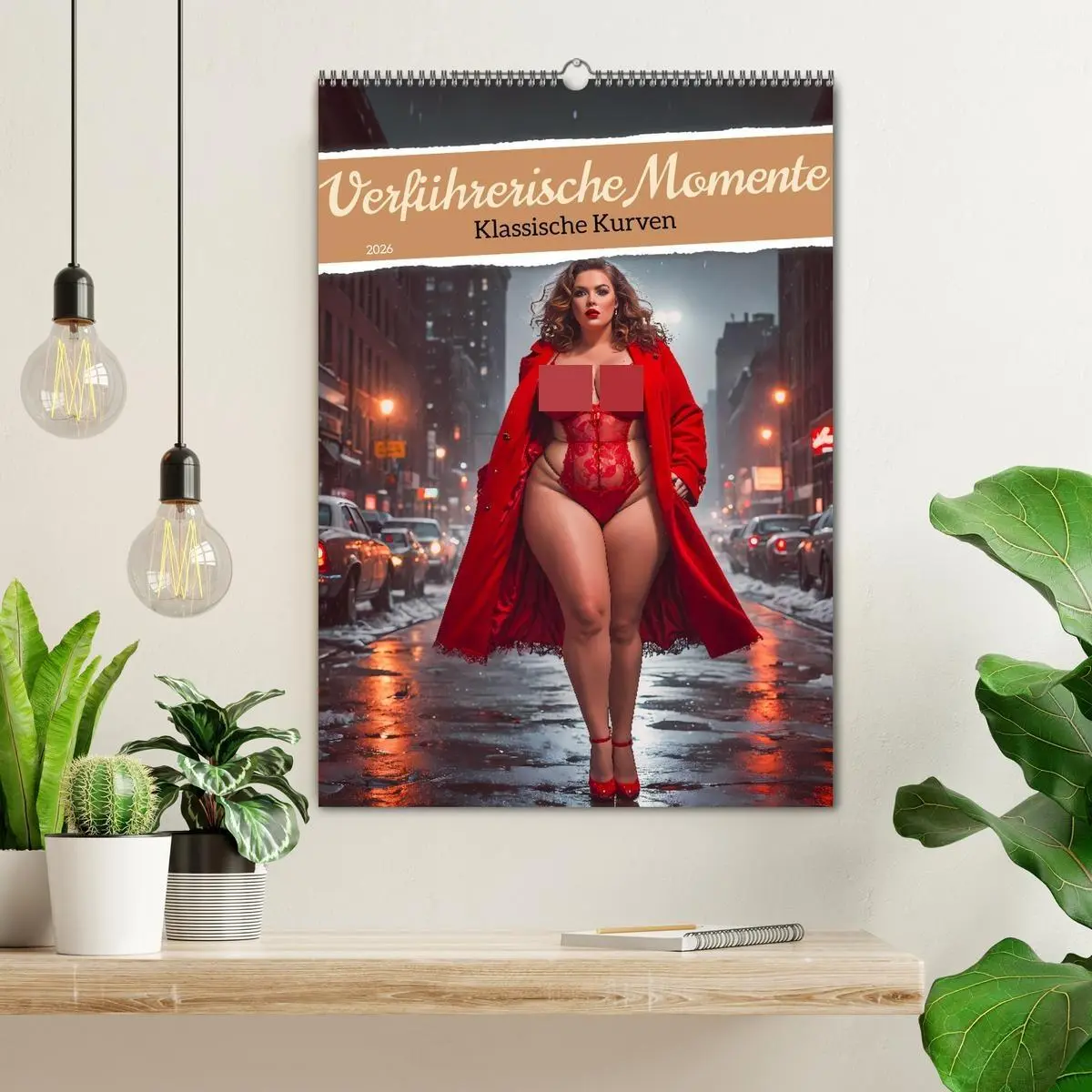 Bild: 9783516251401 | Verführerische Momente - Klassische Kurven (Wandkalender 2026 DIN...
