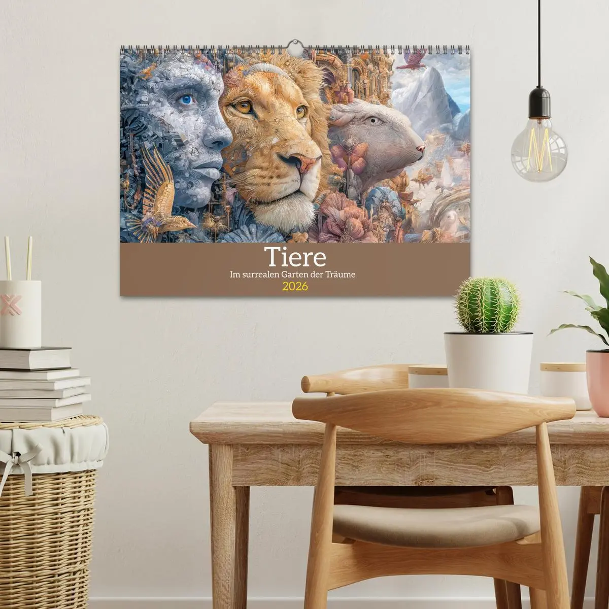 Bild: 9783516631401 | Tiere - Im surrealen Garten der Träume (Wandkalender 2026 DIN A3...