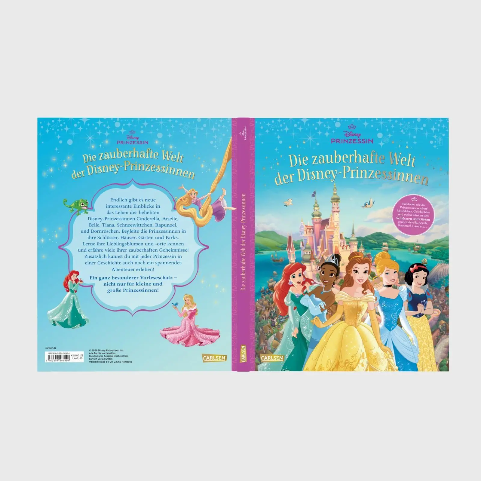 Bild: 9783551281401 | Disney: Die zauberhafte Welt der Disney-Prinzessinnen | Walt Disney