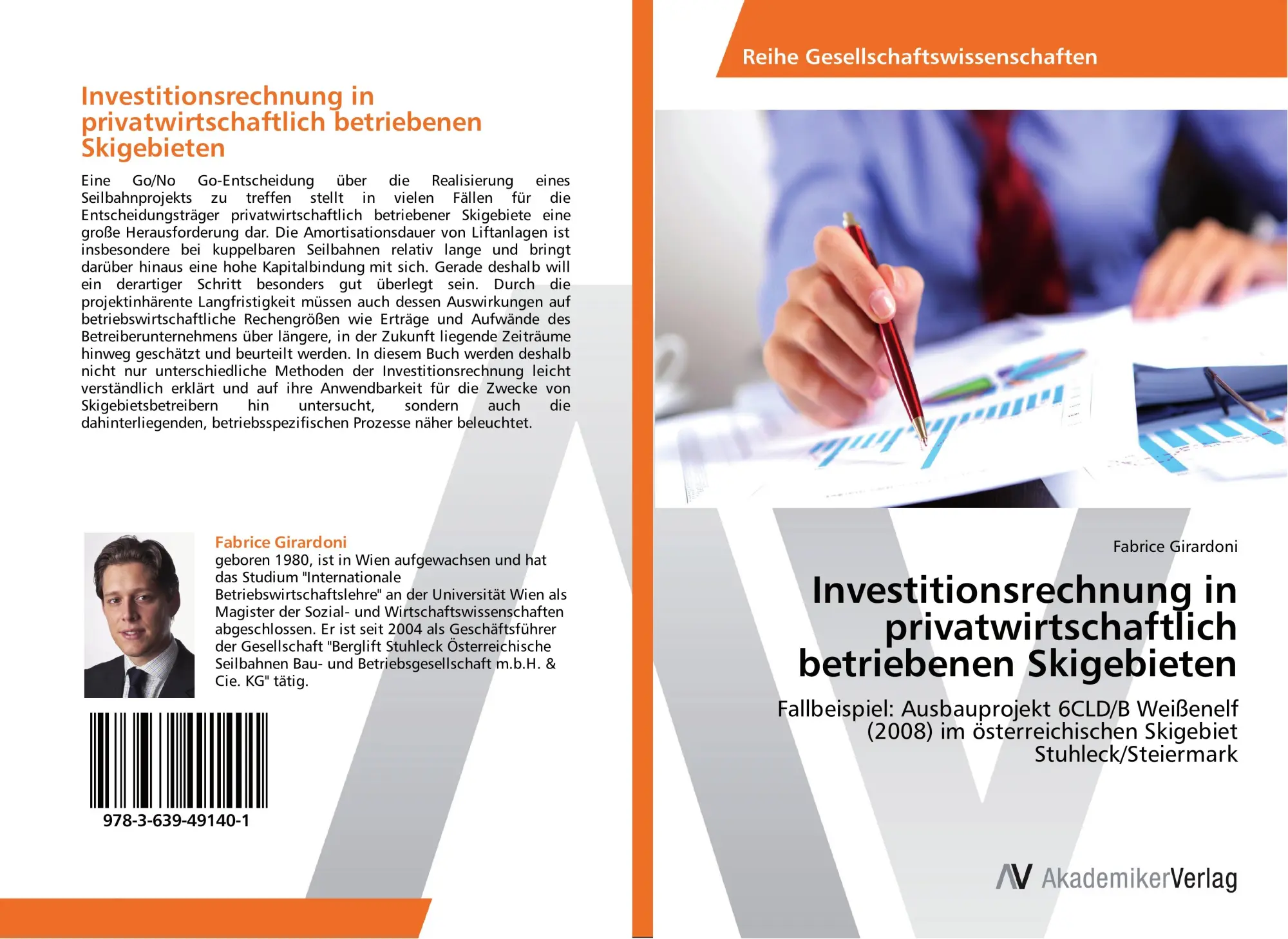 Cover: 9783639491401 | Investitionsrechnung in privatwirtschaftlich betriebenen Skigebieten