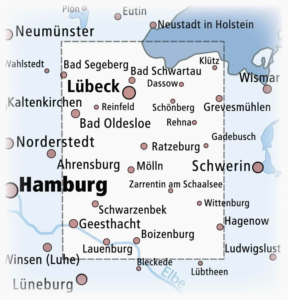 Bild: 9783747301401 | Lübeck - Herzogtum Lauenburg, Bad Oldesloe - Ratzeburg -...
