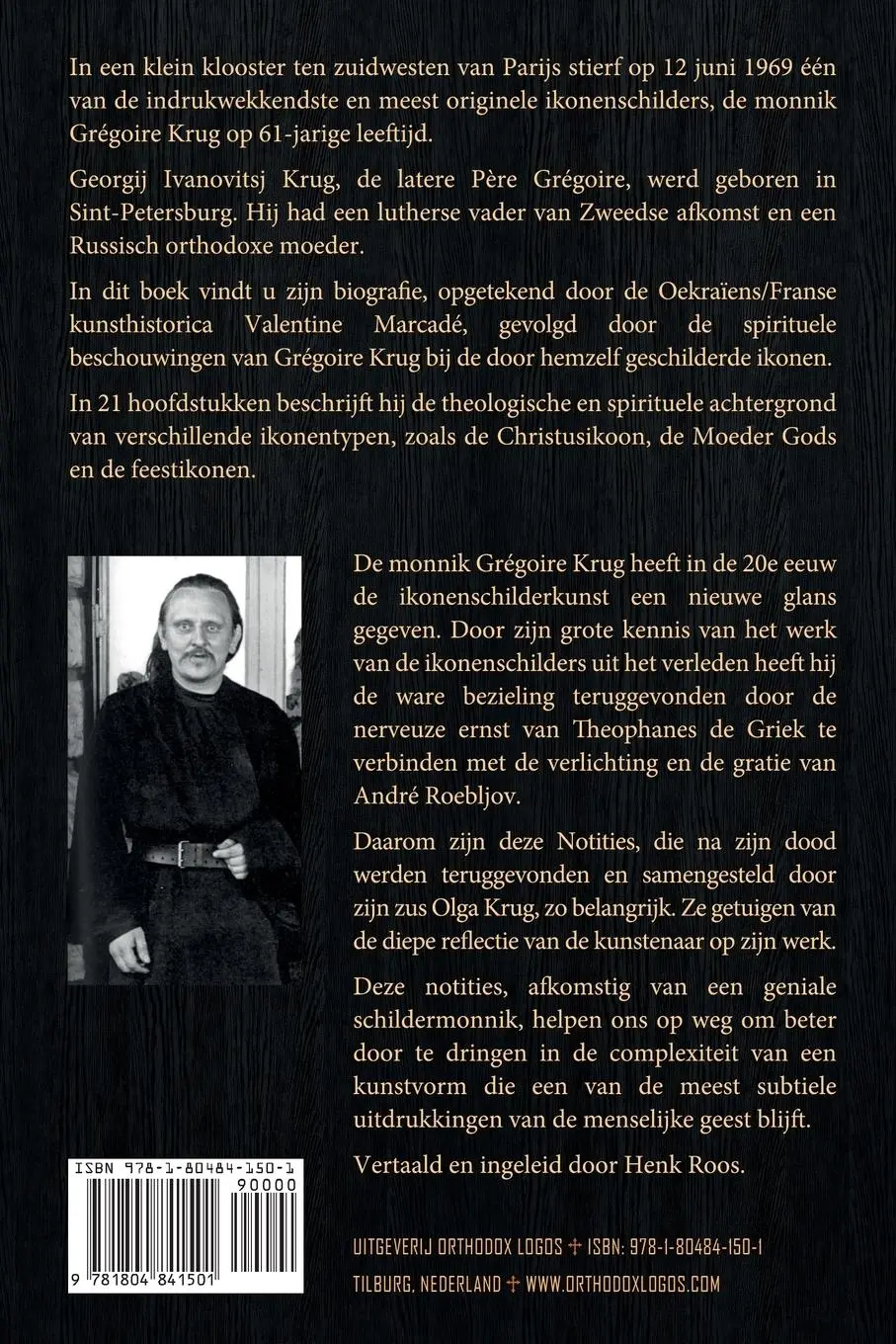 Rückseite: 9781804841501 | Notities van een Ikonenschilder | Monnik Grégoire Krug | Taschenbuch
