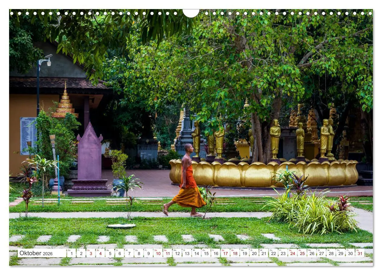 Bild: 9783457391501 | Siem Reap Stadt der Tempel Kambodscha (Wandkalender 2026 DIN A3...