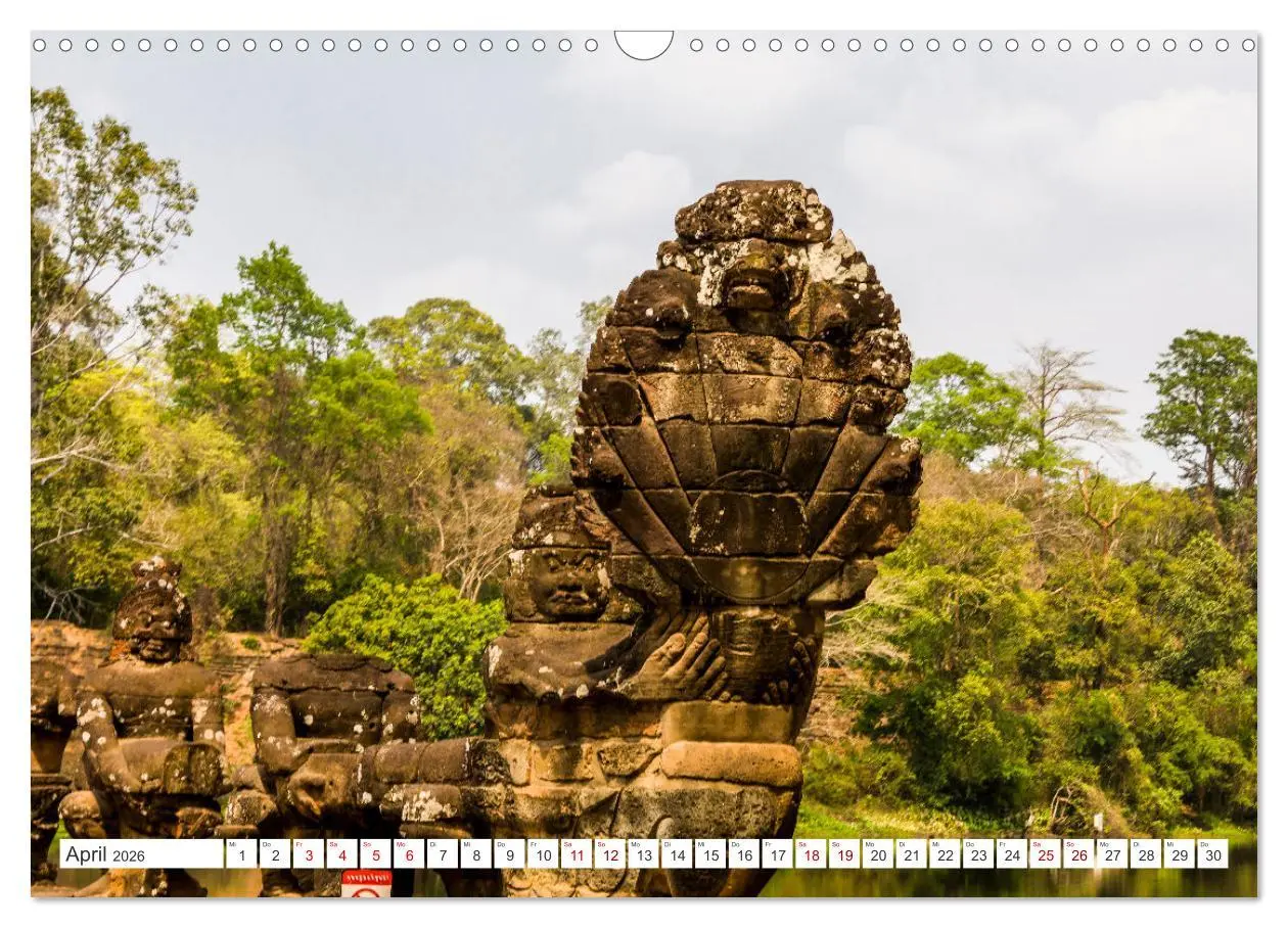 Bild: 9783457391501 | Siem Reap Stadt der Tempel Kambodscha (Wandkalender 2026 DIN A3...