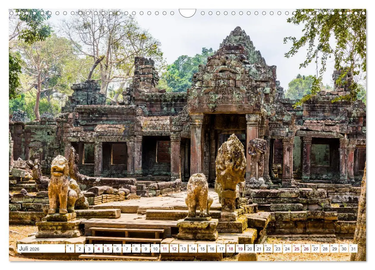Bild: 9783457391501 | Siem Reap Stadt der Tempel Kambodscha (Wandkalender 2026 DIN A3...