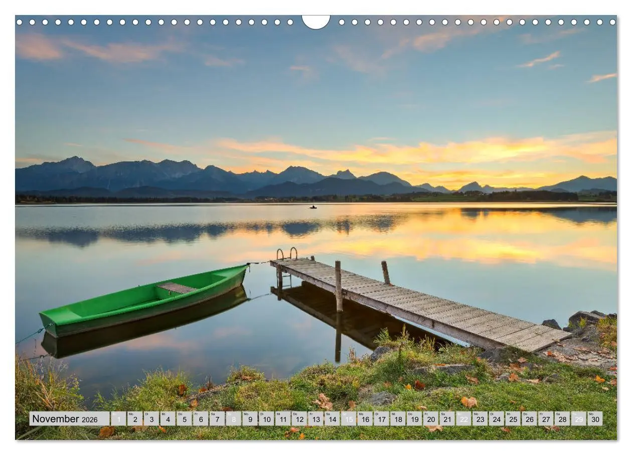 Bild: 9783457771501 | Wunderschönes Bayern (Wandkalender 2026 DIN A3 quer), CALVENDO...