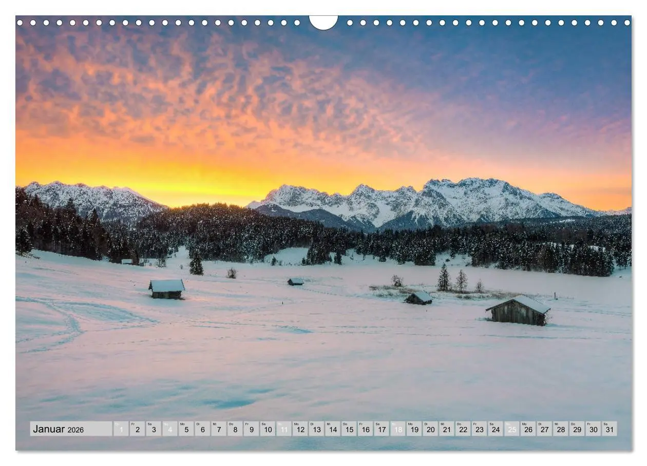 Bild: 9783457771501 | Wunderschönes Bayern (Wandkalender 2026 DIN A3 quer), CALVENDO...