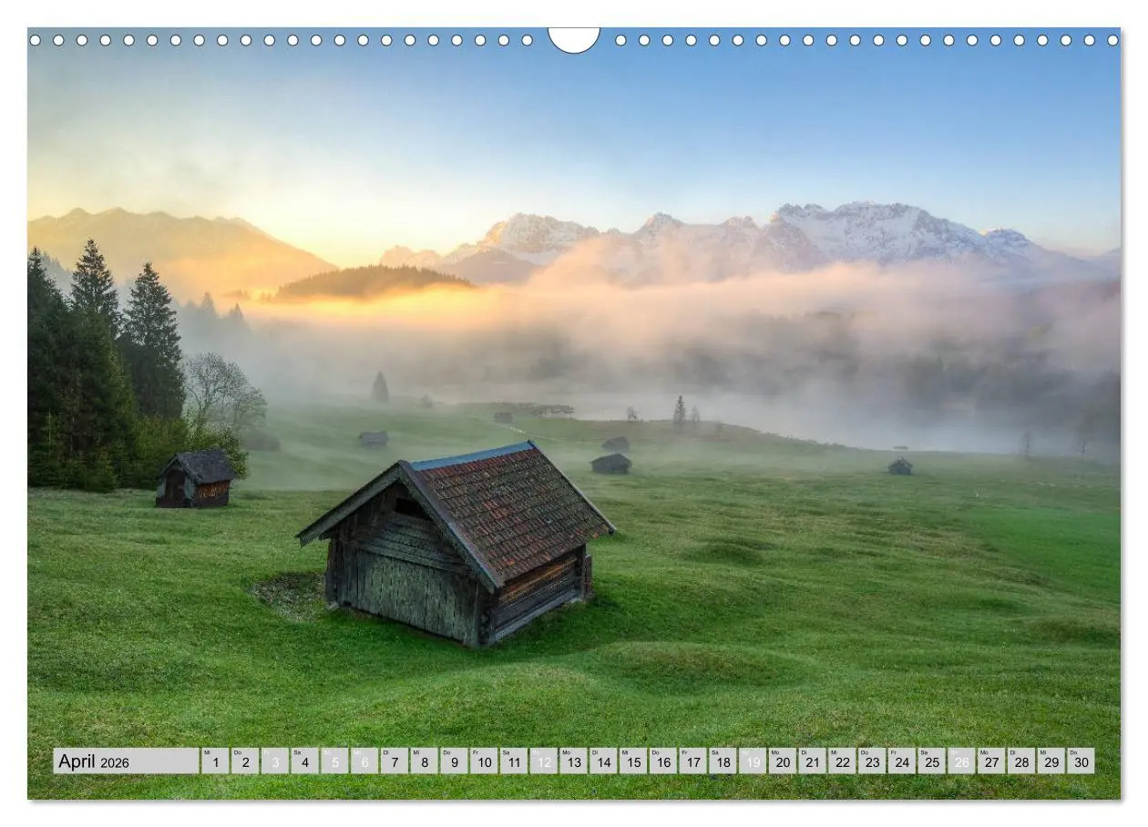 Bild: 9783457771501 | Wunderschönes Bayern (Wandkalender 2026 DIN A3 quer), CALVENDO...