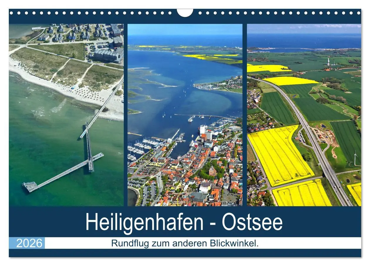 Cover: 9783457911501 | Heiligenhafen - Ostsee (Wandkalender 2026 DIN A3 quer), CALVENDO...