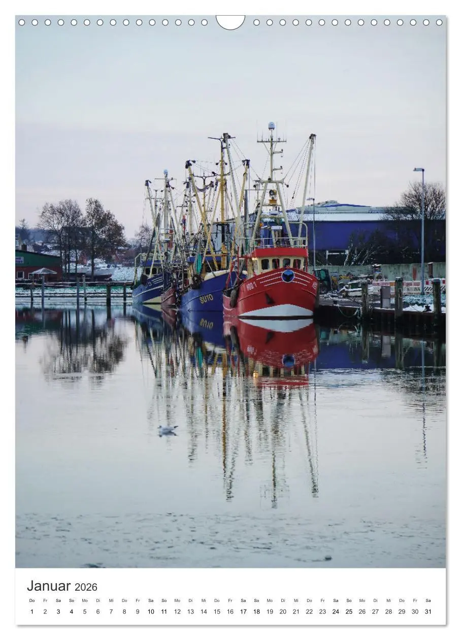 Bild: 9783516241501 | Husum - graue Stadt am Meer (Wandkalender 2026 DIN A3 hoch),...