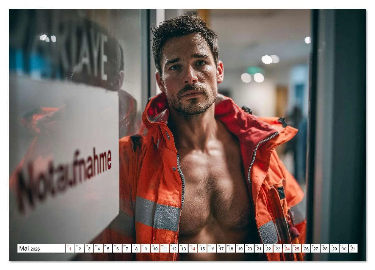 Bild: 9783516621501 | SEXY ÄRZTE - Männlich, muskulös und einsatzbereit (Wandkalender...