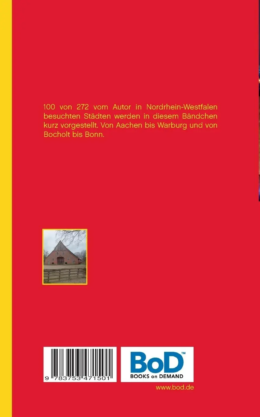 Rückseite: 9783753471501 | Tief im Westen | Richard Deiß | Taschenbuch | Paperback | 120 S.