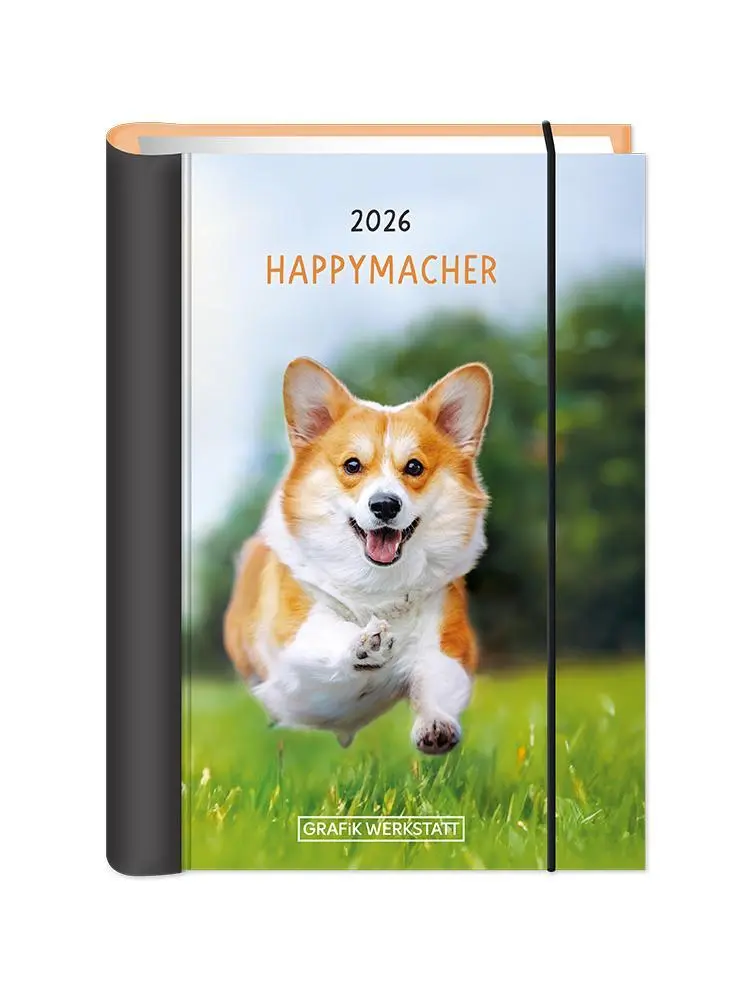 Cover: 9783986361501 | Terminplaner 2026 Happymacher | Terminplaner Hardcover | Original