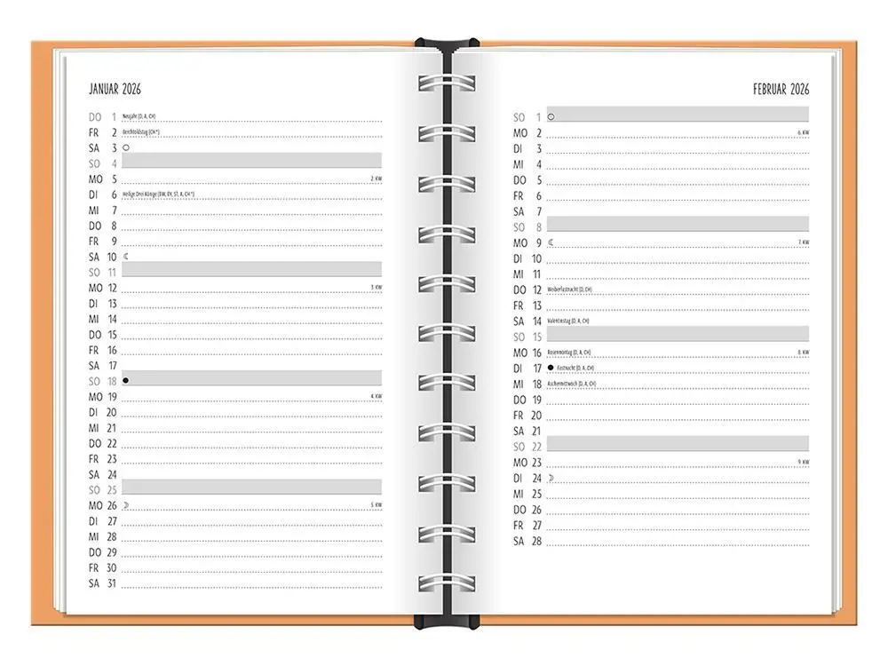 Bild: 9783986361501 | Terminplaner 2026 Happymacher | Terminplaner Hardcover | Original