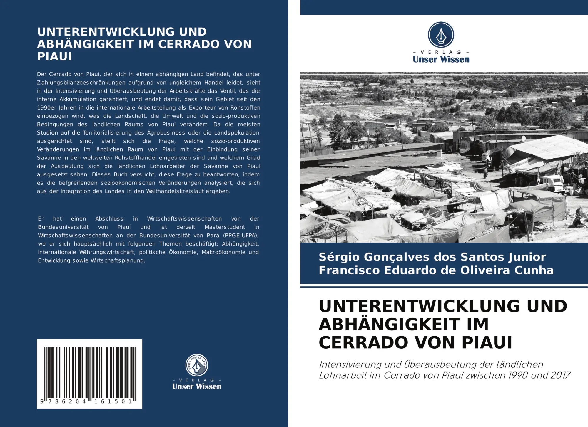 Cover: 9786204161501 | UNTERENTWICKLUNG UND ABHÄNGIGKEIT IM CERRADO VON PIAUI | Taschenbuch