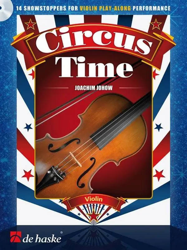 Cover: 9790035221501 | Circus Time | 14 showstoppers for violin play-along performance | 2012