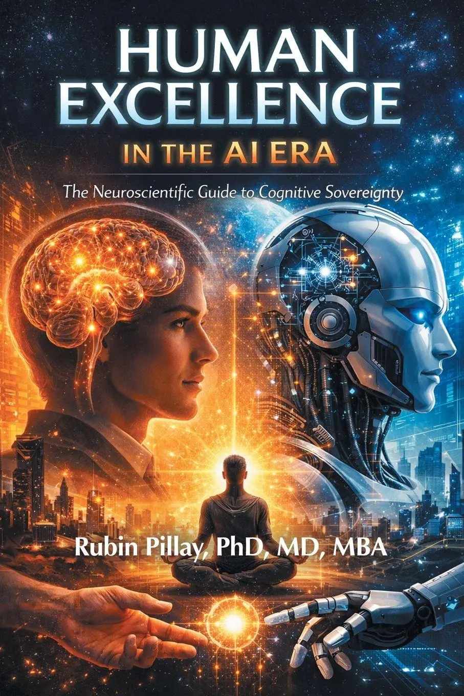 Cover: 9798369461501 | HUMAN EXCELLENCE IN THE AI ERA | Rubin Pillay MD MBA | Taschenbuch