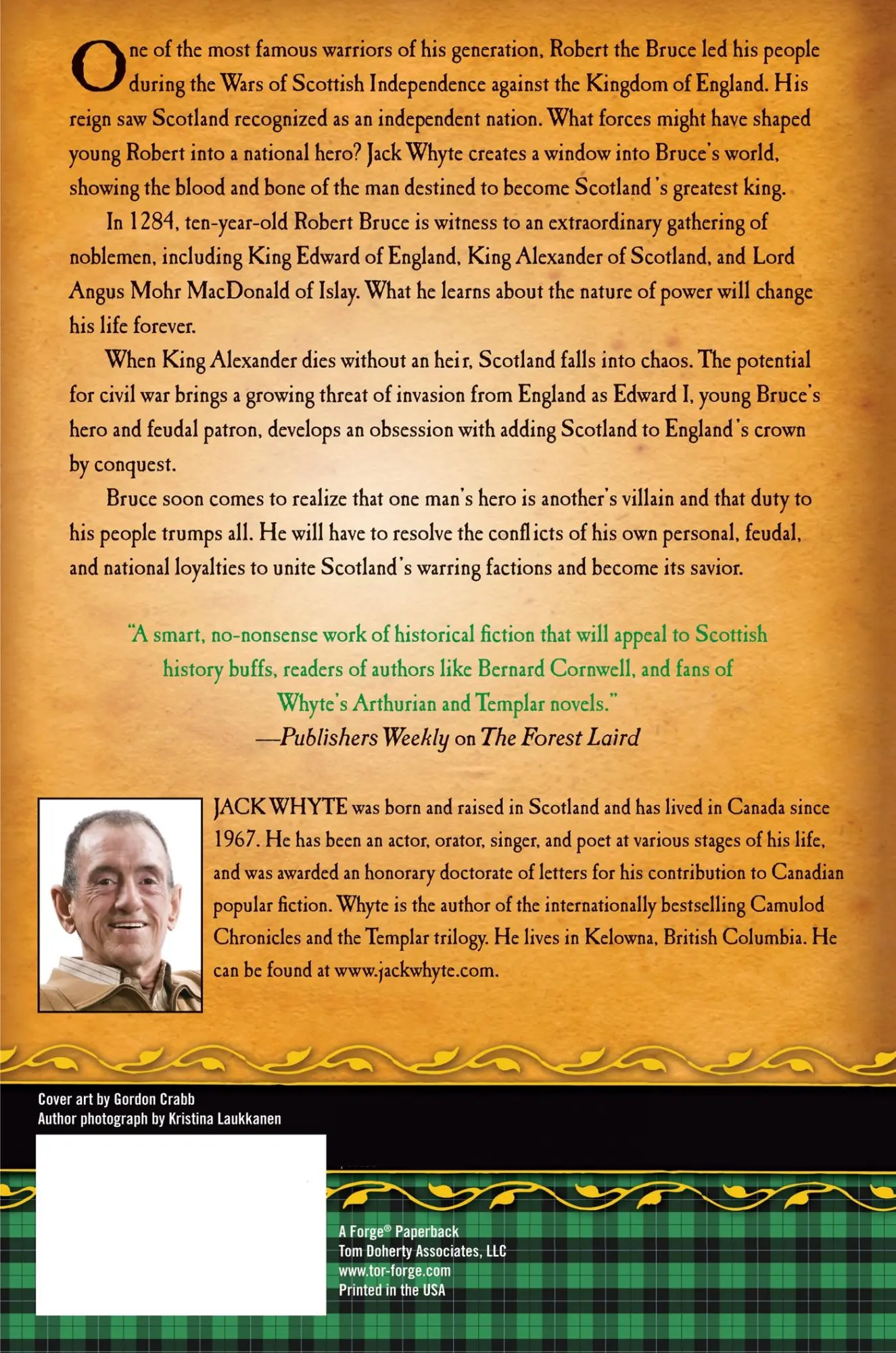 Rückseite: 9780765331601 | Robert the Bruce | Jack Whyte | Taschenbuch | Kartoniert / Broschiert