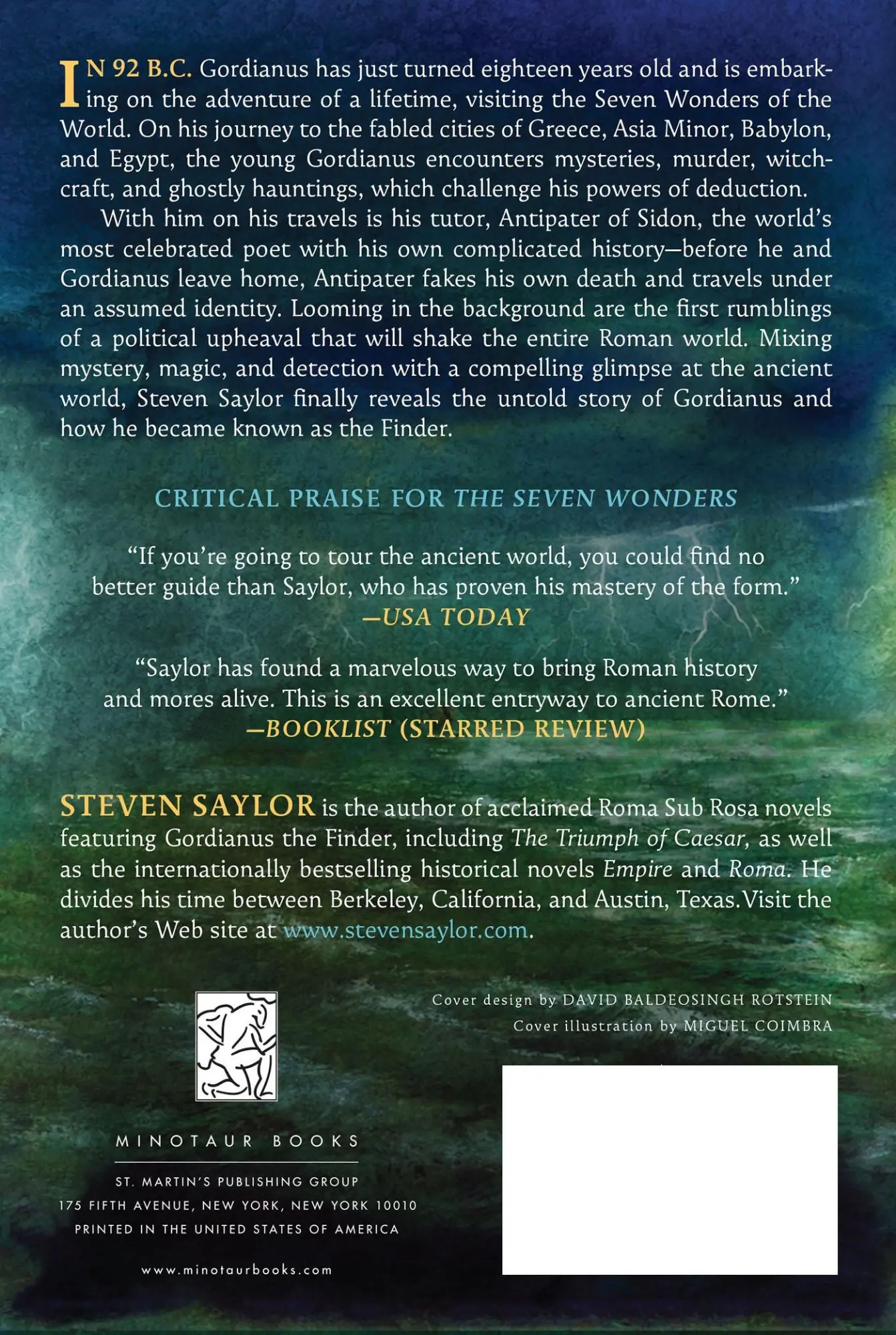 Rückseite: 9781250021601 | Seven Wonders | Steven Saylor | Taschenbuch | Kartoniert / Broschiert