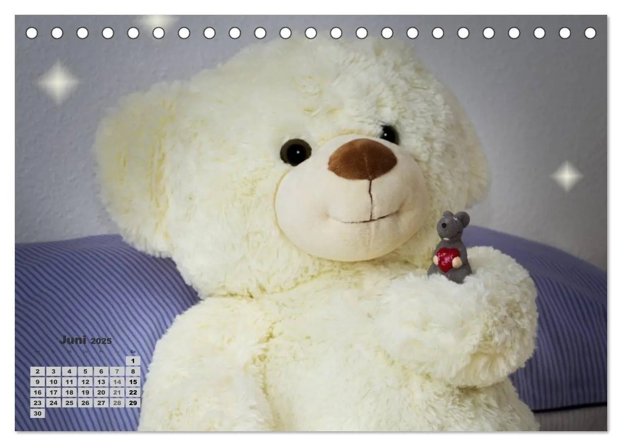 Bild: 9783435501601 | Teddys, wollen wir Kalender anschauen? (Tischkalender 2025 DIN A5...