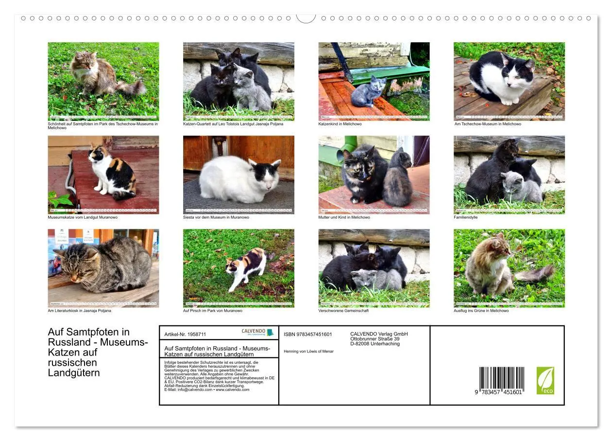 Bild: 9783457451601 | Auf Samtpfoten in Russland - Museums-Katzen auf russischen...