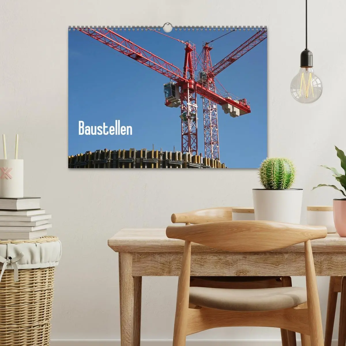 Bild: 9783516231601 | Baustellen (Wandkalender 2026 DIN A3 quer), CALVENDO Monatskalender