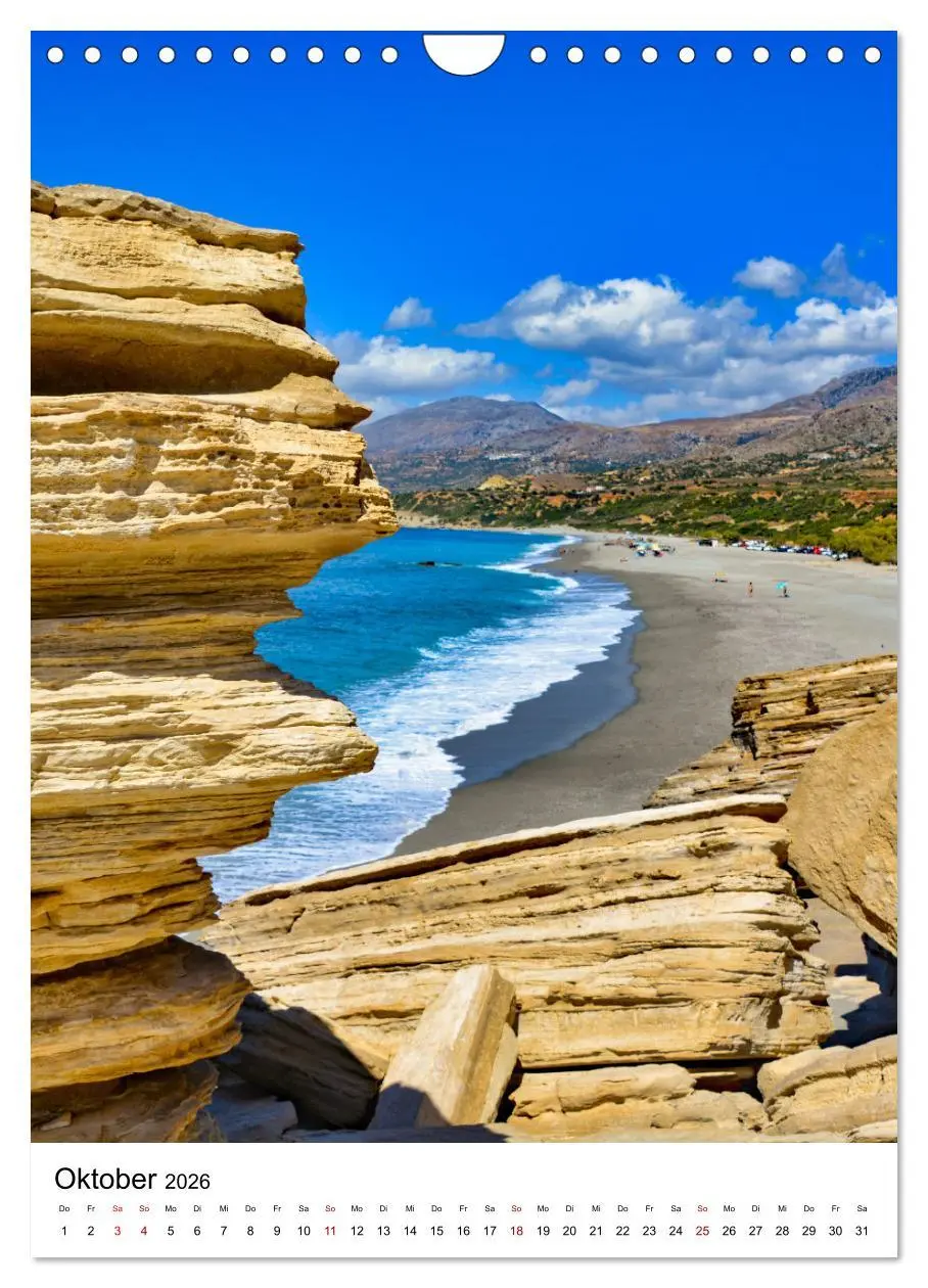 Bild: 9783516301601 | Kreta - Traumhafte Aussichten aufs Meer (Wandkalender 2026 DIN A4...